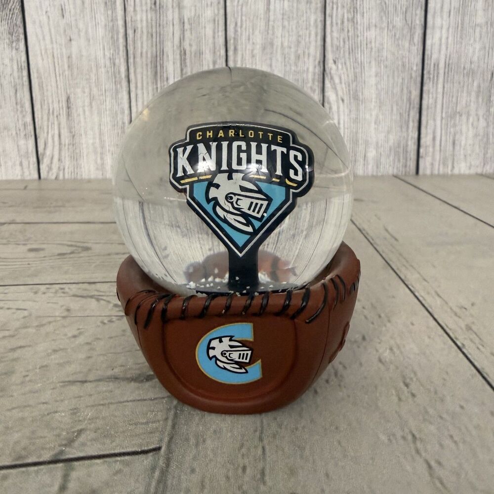 Charlotte Knights Snow Globe MiLB Minor League SGA Chicago White Sox Baseball